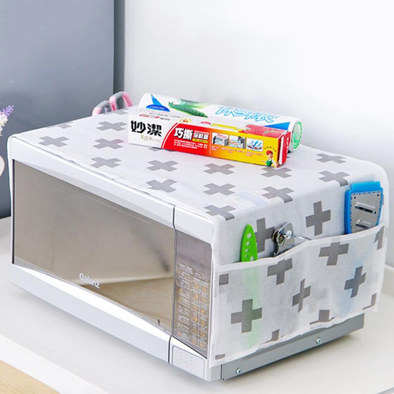 Mikrowellenherd-Abdeckungen, Küchenhelfer, Aufbewahrungstasche für Zuhause, wasserdicht, leicht zu reinigen, Zubehör