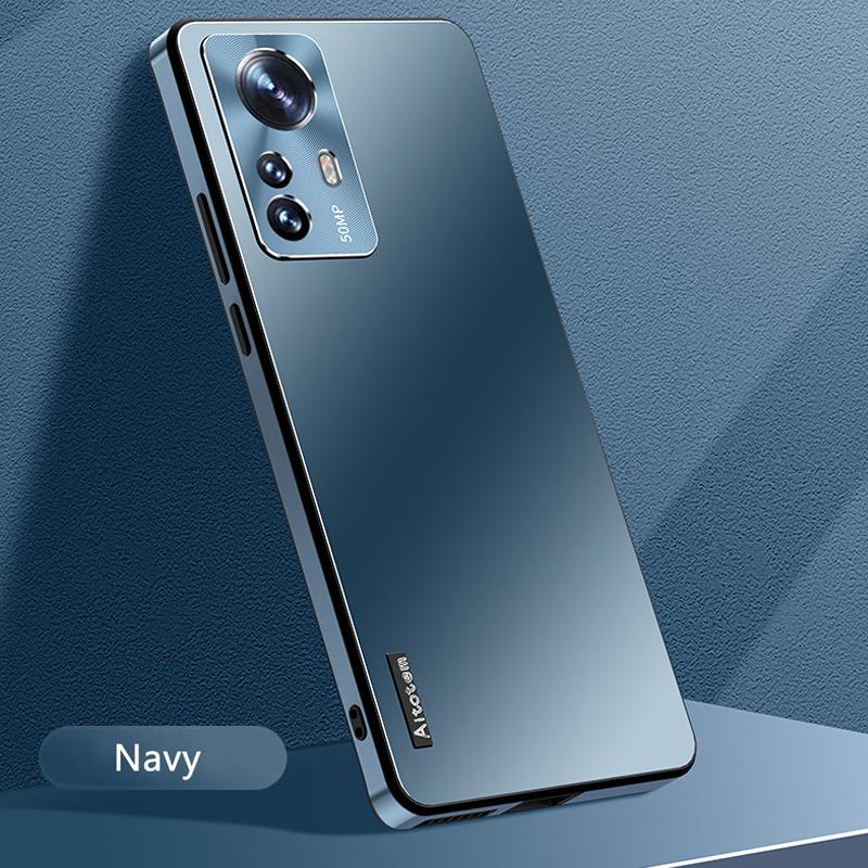 Kryt na telefon pro XiaoMi 12 Pro 12X Kovový Magnetický Hliníková Slitina Ultratenký Plně Ochranný Kryt pro XiaoMi 12S Ultra Zadní Kryt