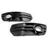 2 ST Främre Stötfångargrill Dimljus Lampkåpor Trim 8R0807681A 8R0807682A Passar Q5 2009-2012