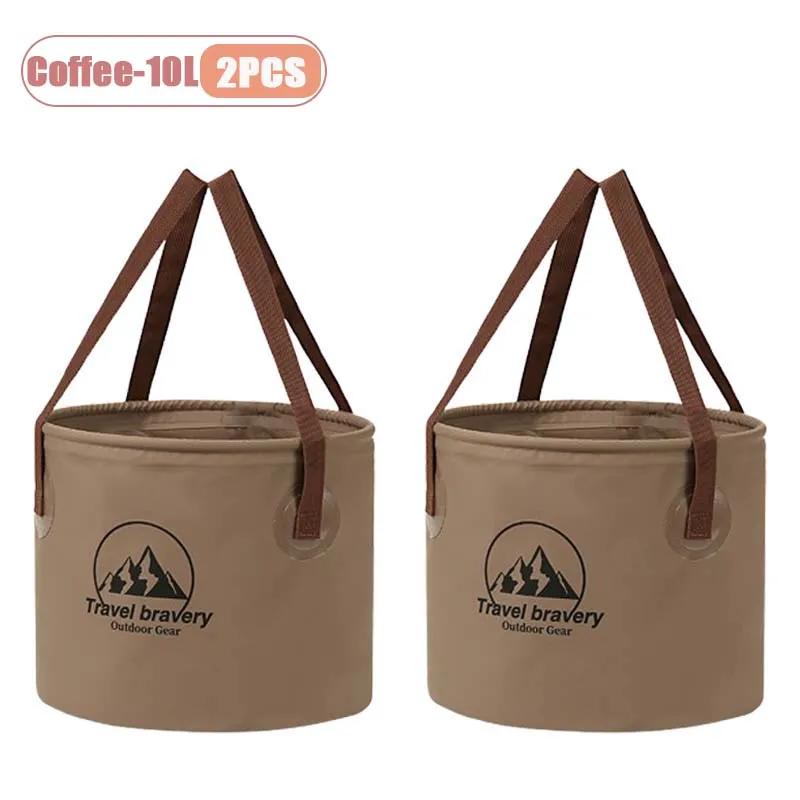 5/10/20LCollapsible Water Bucket Portable Outdoor Foldable Storage Container for Camping Hiking Beach Picnic Storage Basket