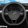 Volkswagen Steering Wheel Cover for Sagitar, Tayron, Passat, Tiguan, Lavida, Bora, Touareg, and Magotan Models.