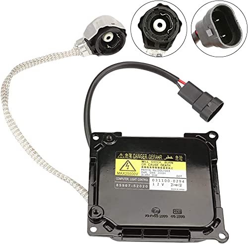 Bowarepro DDLT003 HID Ballast, 35W, 12V, for Toyota/Lexus, Replaces KDLT003 85967-52020, Genuine Replacement/Replacement