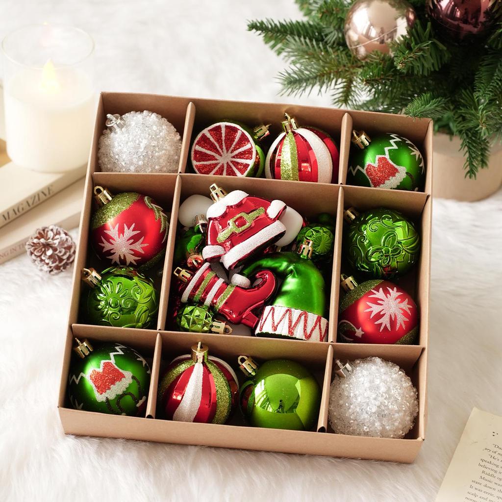 Christmas Ball Pendant Gift Set: Tree Decorations & Ornaments