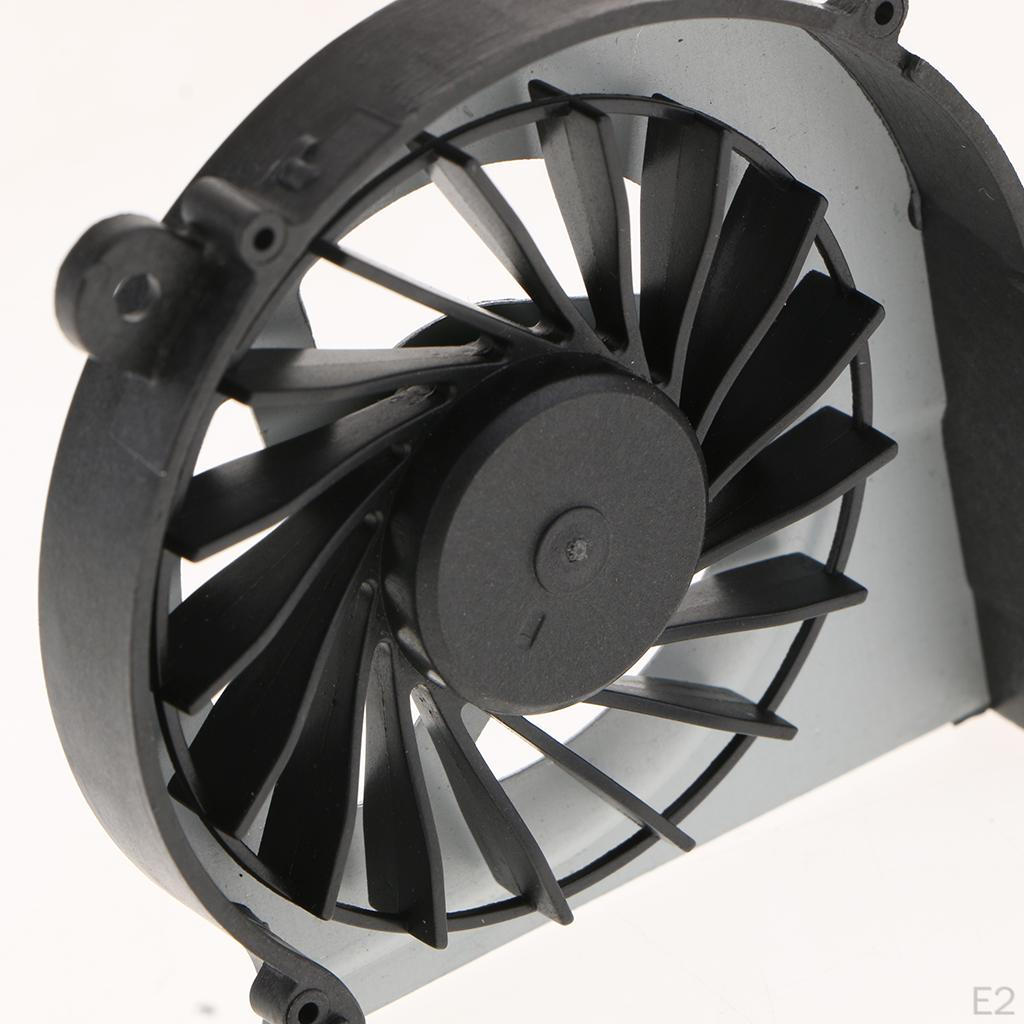 DC5V 3Pin Computer CPU Cooler Cooling Fan Black for HP CQ42 G4 1000