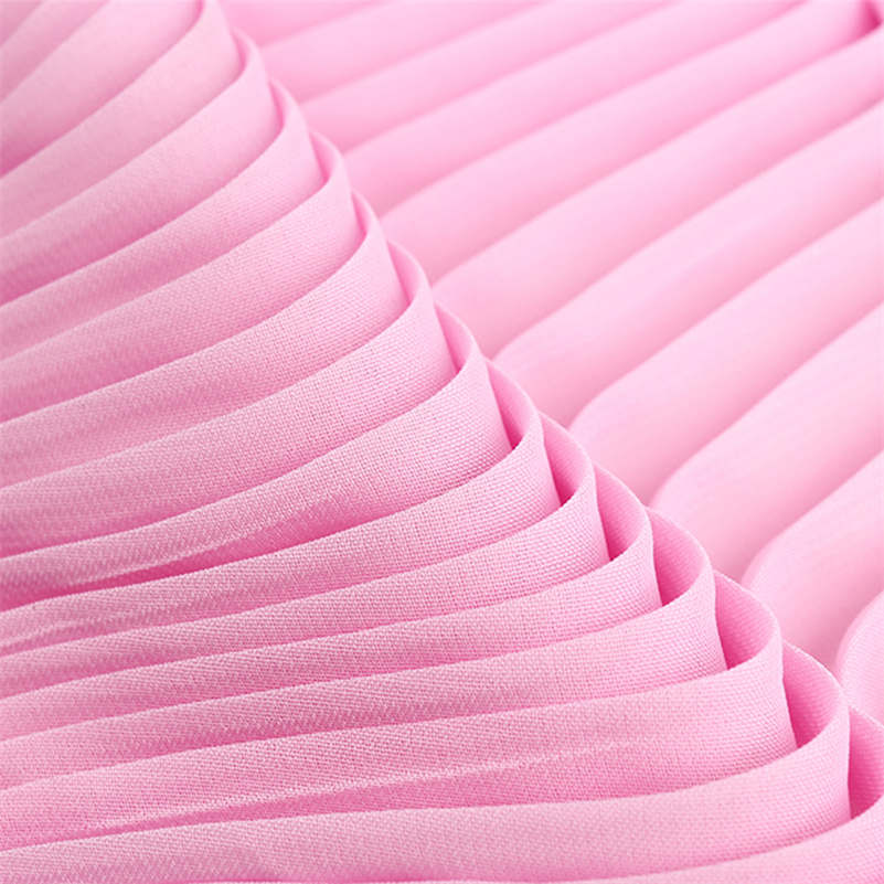 Şifon Georgette Pileli Kumaş El Sanatları Malzemesi Yazlık Elbise Gömlek Kumaş El Sanatları Kendin Yap 100x150CM