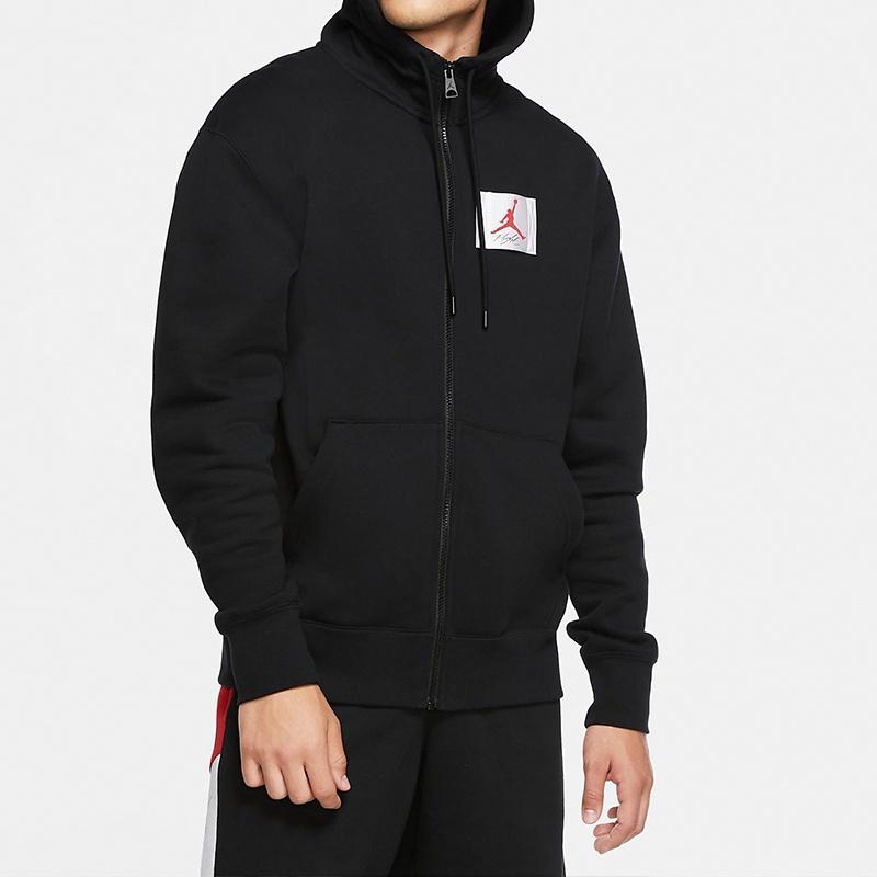 Jordan ESSENTIALS Jackets Men's Black Hooded Moderate Other CV6145-010