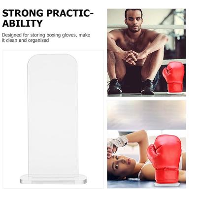 Transparent Boxing Glove Stand Universal Gloves Display Rack Accessories Baseball Glove Holder
