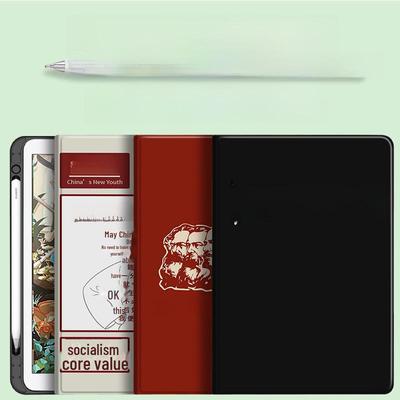 iPad Protective Cover with Pen Slot for 7th-10th Gen 10.9/10.2-inch, Pro 11-inch, Air 3-5, Mini 6