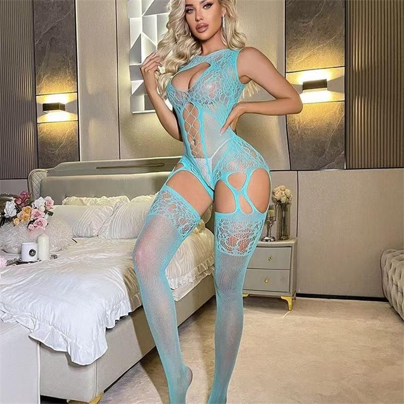 sexy Sleepwear Lingerie Sheer Babydoll Underwear Body stocking Chemises Catsuit bodysuits plus size nightgown bodysuit