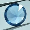 CERTIFIED 6.35 Ct Natural Round Cut Blue Sapphire Earring Size Loose Gemstone SU-902-R
