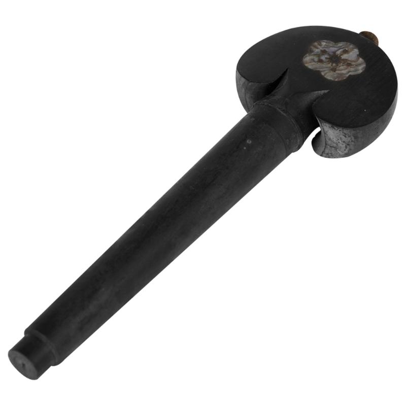 4Pcs Universals Cello Replacement Tuning Pegs Ebony Wood Cello Pegs Cello Parts Accessories Fittings Smooth Operate