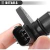 Motoforti Transmission Speed Sensor, for Subaru Tribeca 2008-2014, Metal, Plastic, 31937-AA071, Black