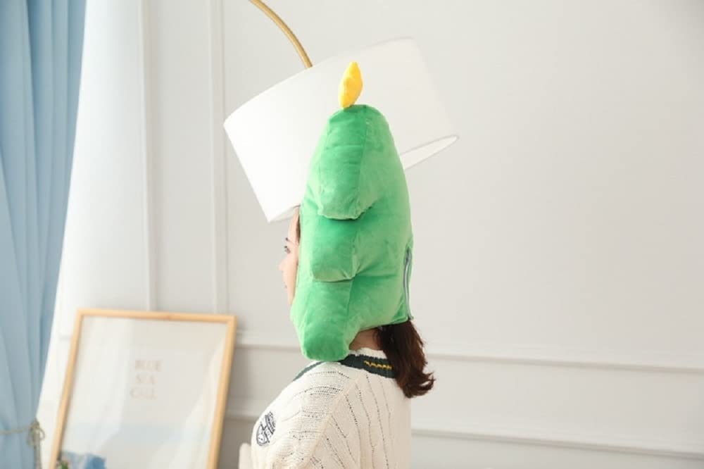 Christmas Tree Cap, Headgear, Cosplay Prop, Funny Hat, Christmas, Halloween, Animal Headgear, Fluffy Kigurumi Cap, Plush Toy, Easy Transformation,