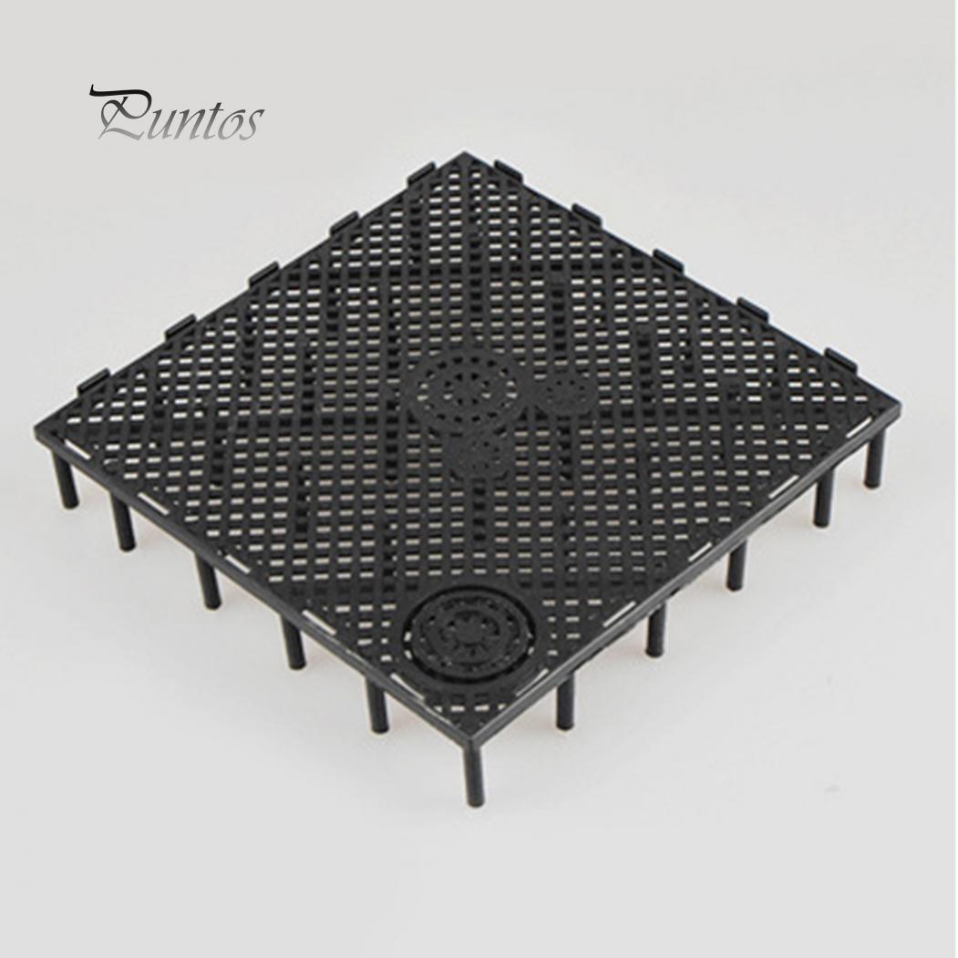 

Пластиковая фильтрующая пластина для аквариума с размером ячейки 3х3 мм., размер пластины14.5 см x 14.5 см., 1 шт #03 Black Without Nozzle