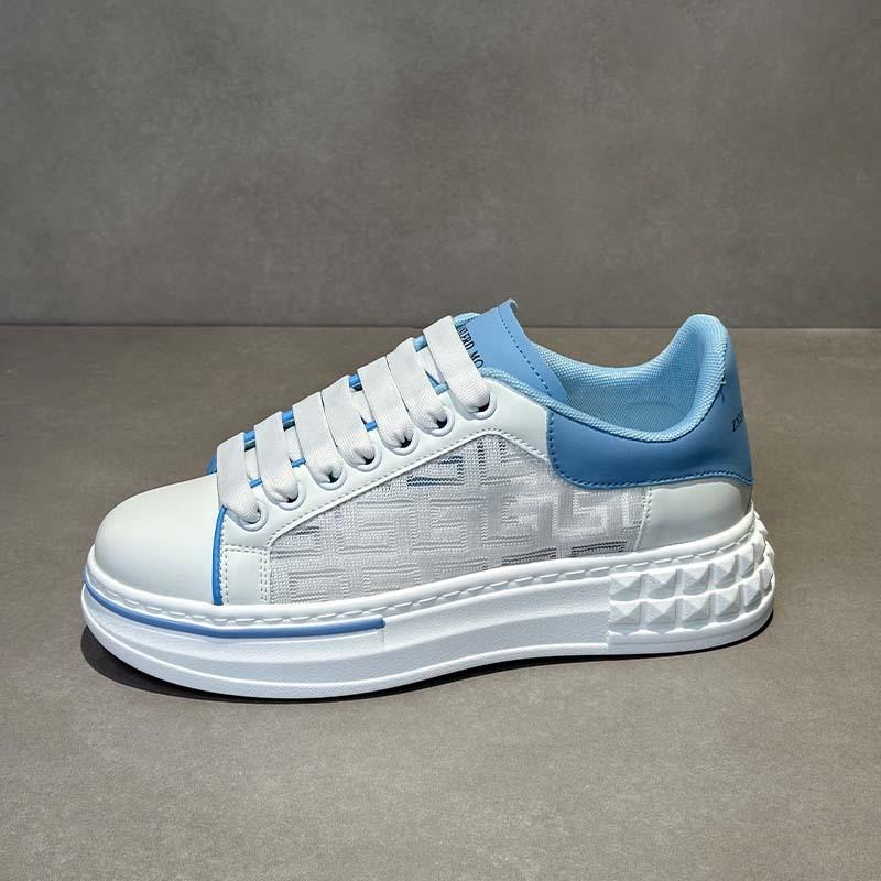 

New comfortable and breathable single mesh soft bottom casual qs 38 leather shoe size