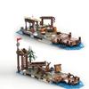 MOC Viking Village Village Expansion Building Blocks Set for Bricks Educational Model Toys for Adults Childrens Birthday Gifts