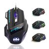 61-Key RGB Wired Gaming Keyboard & Mouse Set, Non-mechanical Membrane, Black & White, with Seven-Color Mini Backlight