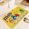 Carpet for Bedroom M&M's Sleeping Room Washable Non-slip Kitchen Rug Anti Slip Veranda Floor Mat Useful Things for Home