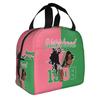 AKA The First Historically African Sorority Thermal Insulated Lunch Bag Lunch Container for Outdoor Picnic Storage Food Box
