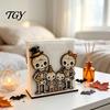Creative Napkin Holder for Shelves Halloween Wooden Dining Table, Paper Towel Holder, Seasonal Kitchen Table Ornament Freestanding Tissue Dispenser