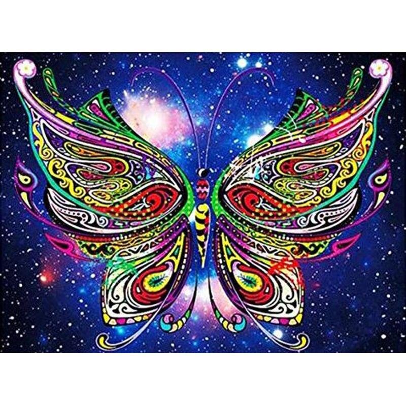 Diamond Painting Full Round Butterfly For Kids 5D Diy Diamond Embroidery Sale Animal Mosaic Handicraft