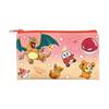 POKEMON Flat Multi Pouch, Red & Orange Gradient - Charizard, Flareon & More
