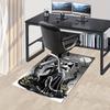 Office Rug Jack Skellington, Sally theme 3D Printed Anti-Slip Rug-Machine Washable for Living Room