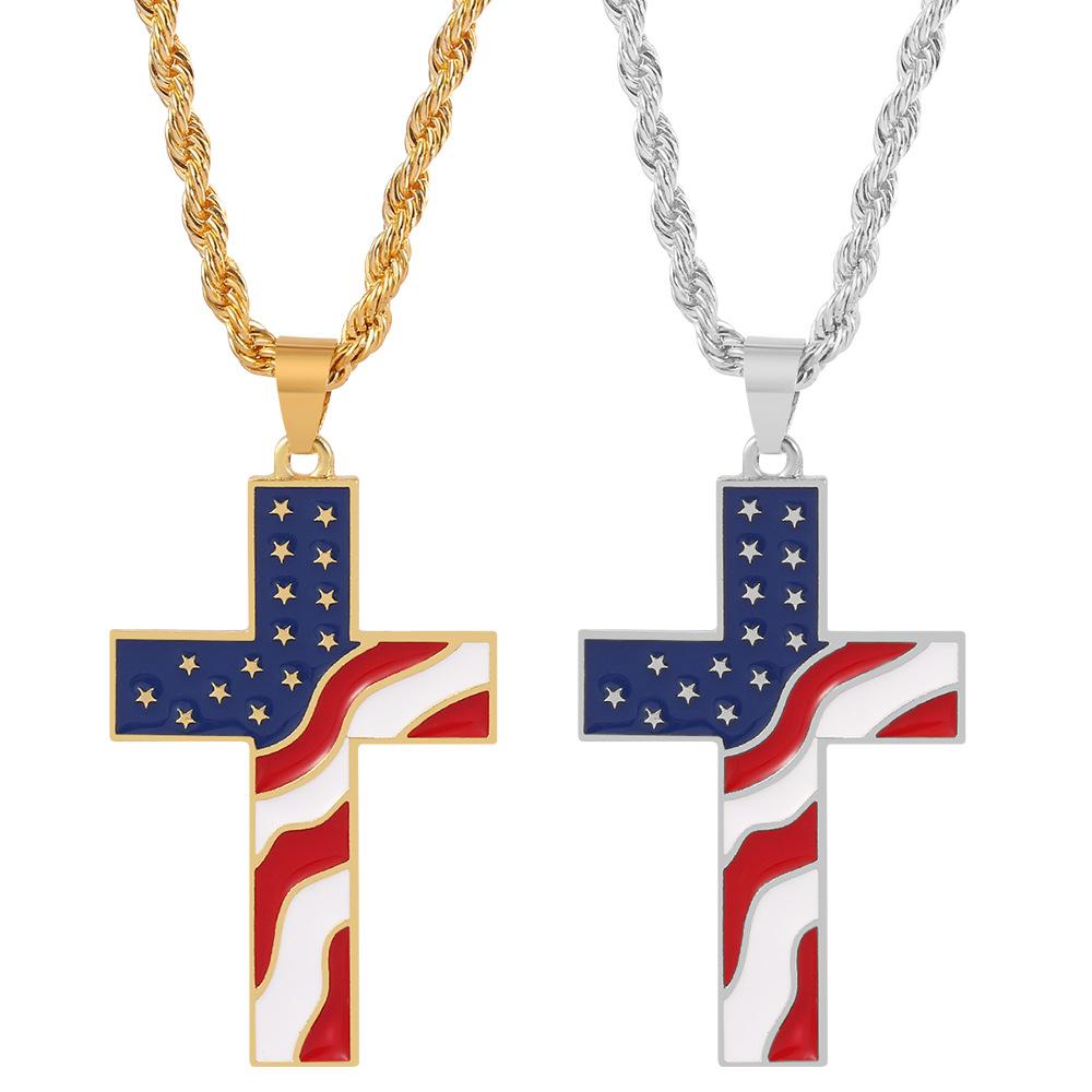 Flags Crossed Charm With Lobster Claw Clasp Charms for Bracelets and Necklaces Flags Crossed Charm With Lobster Claw Clasp Charms for Bracelets and Necklaces
