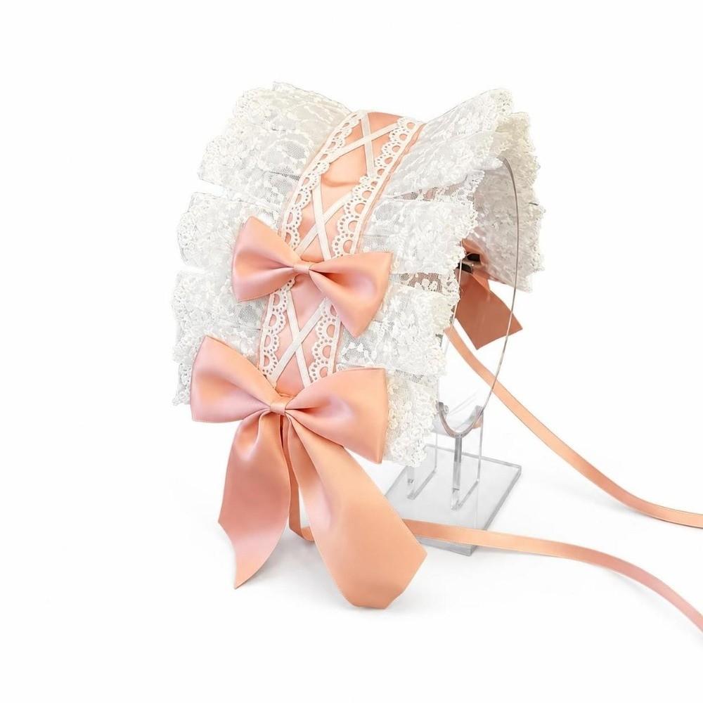 Sweet Bow Lace Bow Hairband Handmade Lolita Hair Accessories French Lolita Headband Lolita Fashion