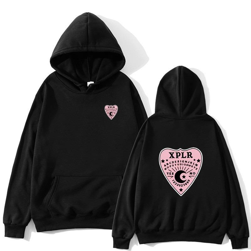 Podzimní a zimní Sam a Colby XPLR Pánská a dámská sportovní mikina s kapucí Dlouhý rukáv Ležérní mikina Teplé streetové oblečení Top