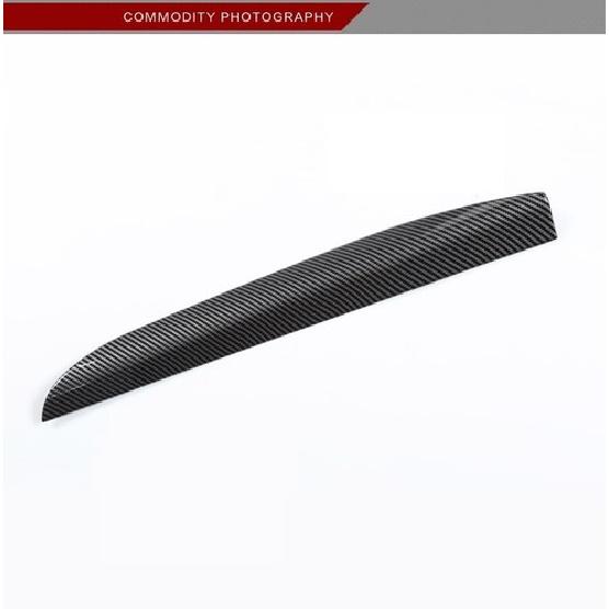 Carbon Fiber ABS Co-Pilot Dashboard Strip Cover Trim For Ford Edge 2015-2020