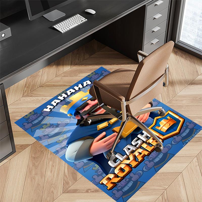 Clash Royale Printed Absorbent Washable Carpet, Non-Slip Bathroom Mats, Kitchen Rugs, Yoga Mat,Living Room Entrance, Camping Picnic Rugs