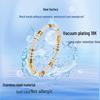 European & American Stainless Steel Women's Titanium Bracelet - Colorfast, Niche Fashion, High-End Feel