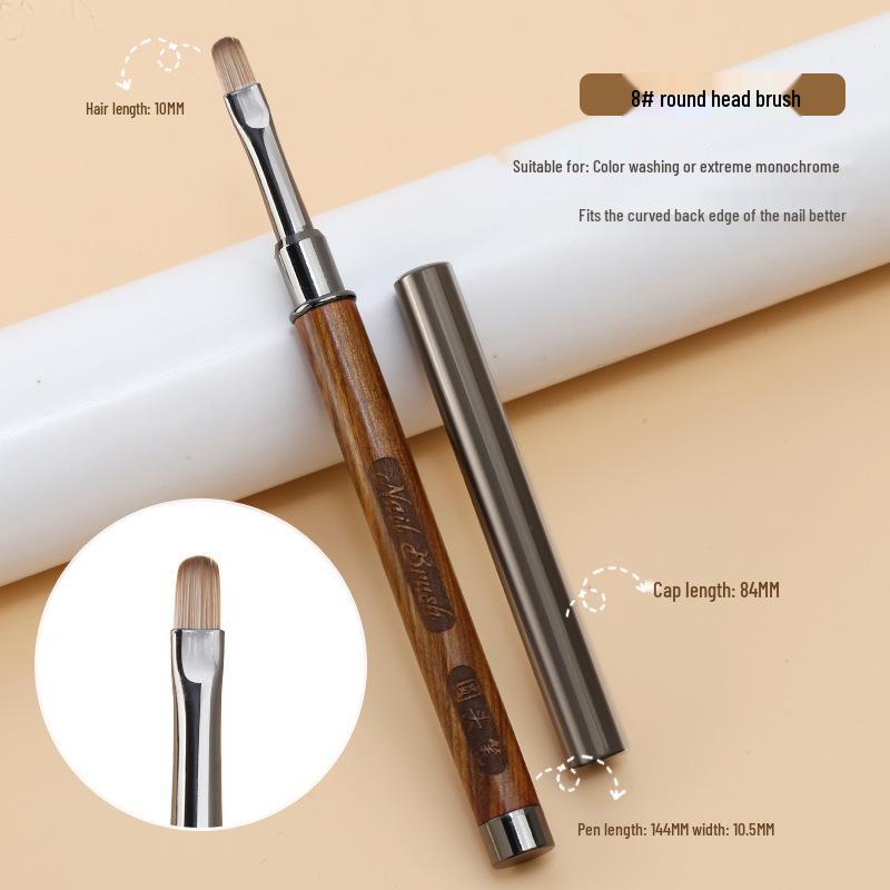 

Набор ручек для дизайна ногтей: Японская палочка из сандалового дерева, треугольная, с круглыми и плоскими головками, для фототерапии, рисования цветов, линий, градиента и кружева.