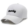 Peachy Alphabet Embroidery Baseball Cap Peaked Caps Breathable Solid Gift Color