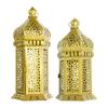 Dekoracyjne Latarnie Świecowe Marokańskie Latarnie Wewnętrzne/Zewnętrzne Podstawki na Świeczki typu Tealight na Ganek, Dekoracje Domowe na Ramadan