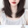 Women's Clip-In Top Layer Wig with Free Shipping - Thickening, Volumizing, Fluffy Collarbone-Length Hair Replacement