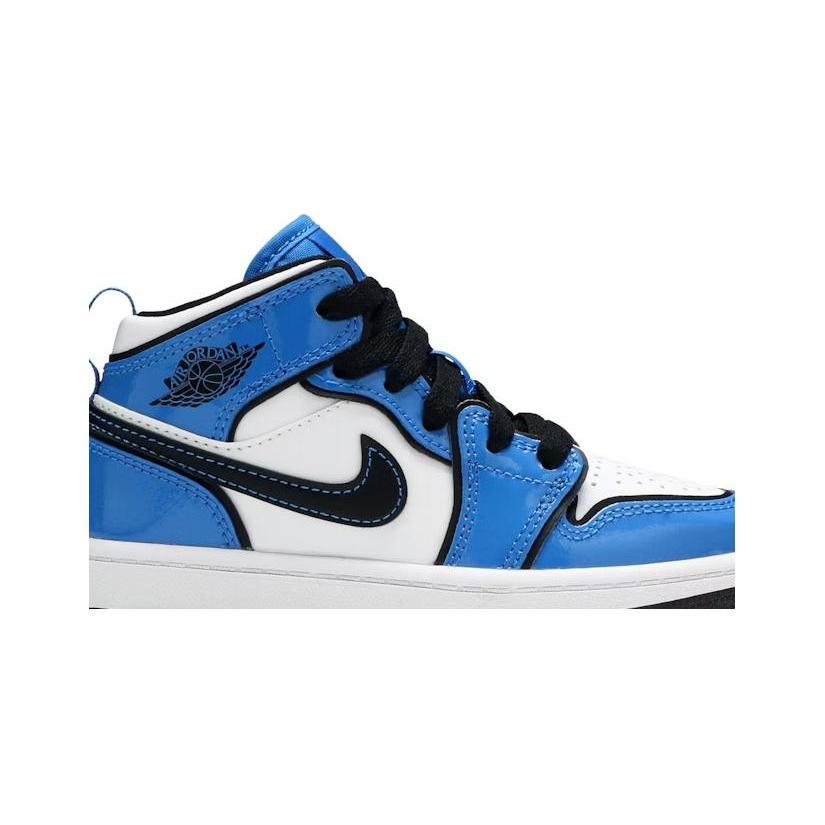 Jordan 1 Mid Signal Blue PS BQ6932-402