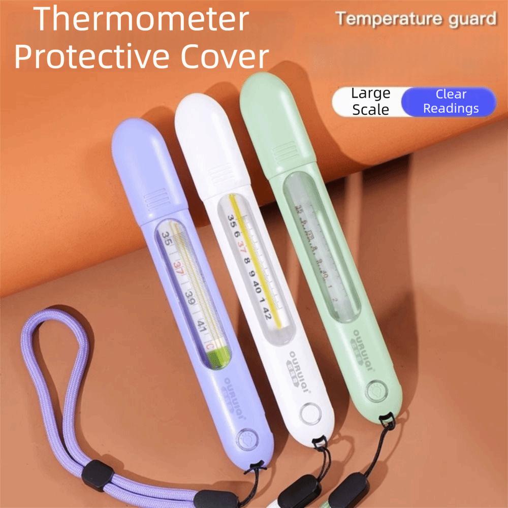 LED Light Thermometer Protective Cover Universal Thermometer Cover  For Old People