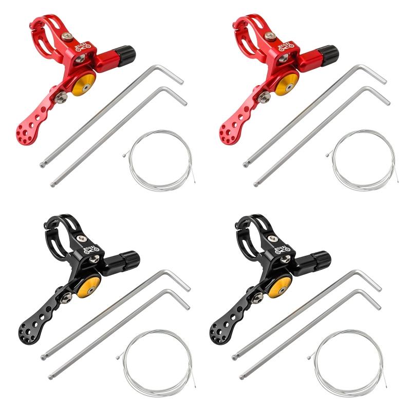 Alloy Dropper Post Lever for Seatpost Adjustment Telescopic Shifter Tightly Fix for Mountain Bicycle 22.2/24mm Handlebar