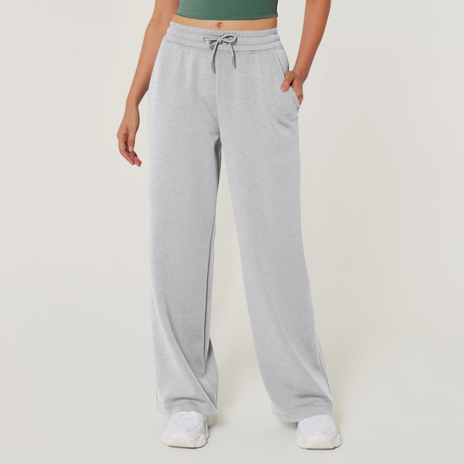 

Женская рабочая одежда, спортивные штаны, повседневные свободные флисовые брюки для бега с высокой талией, женские спортивные штаны, повседневные брюки, штаны для йоги, домашняя одежда L