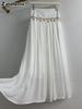 Flowing Bohemian Maxi Skirt for Women Summer Shell Design