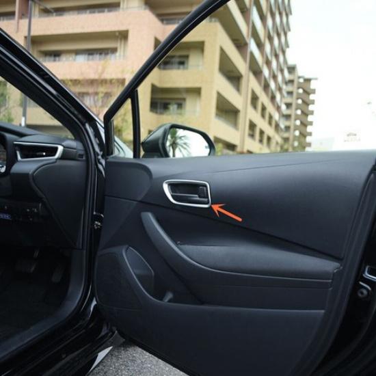 For Toyota Corolla Hatchback 2019-2022 Interior Door Handle Bowl Cup Cover Trim