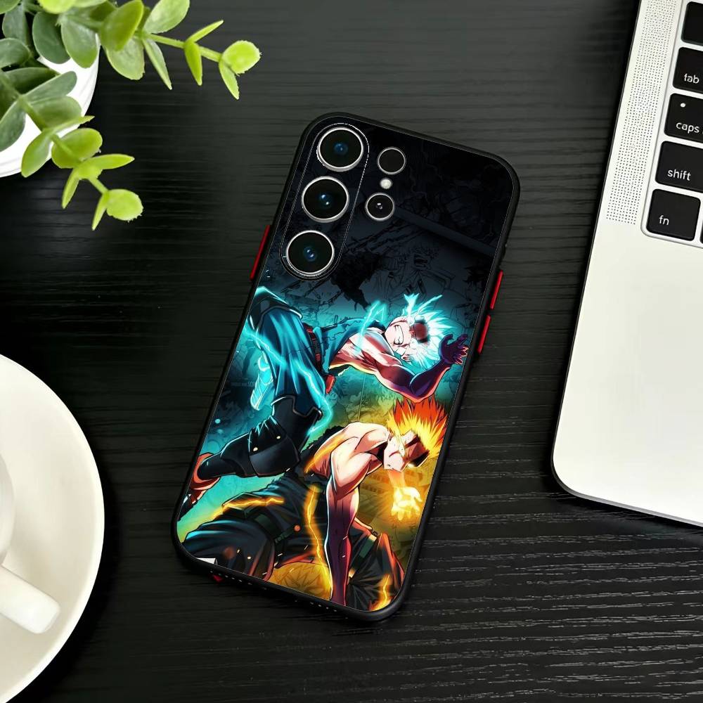 Katsuki Bakugo Hero Academia Phone Case For Samsung S26,S25,S24,S23,S22,S21,S20,Plus,Fe,Lite,Others Black Cover