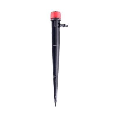 10Pcs Floor Mounted 13Cm 8-Hole Integrated Rod Garden Irrigation Nozzle Adjustable Sprinkler Emitter Yard Watering Dripper