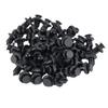 ABS Plastic Expansion Rivet Nut Buckle Clip Rivet Fastener Black Auto Parts Repair Tool Decoration Tool Car Accessories