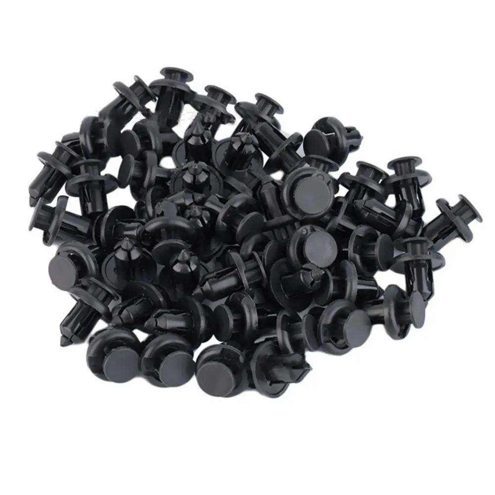 ABS Plastic Expansion Rivet Nut Buckle Clip Rivet Fastener Black Auto Parts Repair Tool Decoration Tool Car Accessories