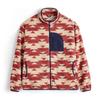 Madden Workwear Navajo Print Men's Fleece Hoodie with Zipper and Stand Collar