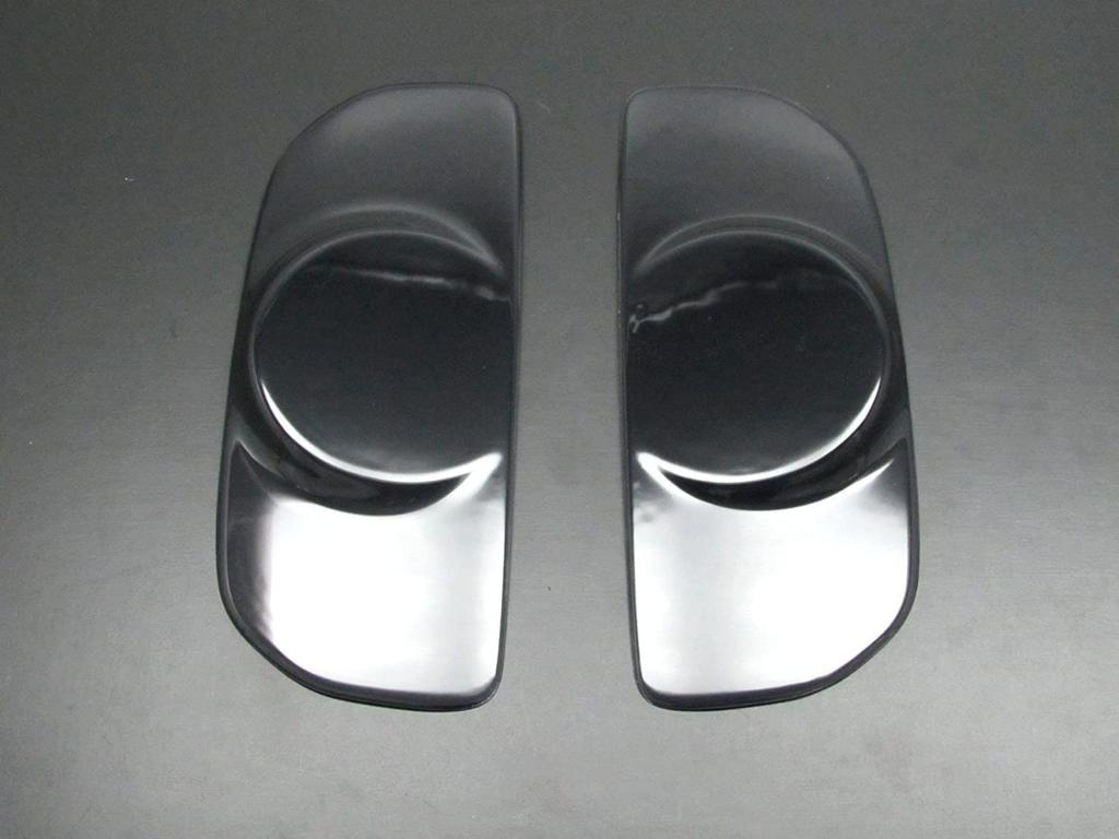 BRIGHTZ Smoked Tail Light Covers for Honda Hustler Fits MR 41 models MR31S/MR41S (SMO-REA-101) - MR31, MR41, R31, R41, 31,