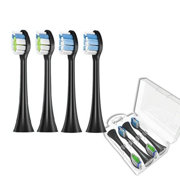 

Электрическая зубная щетка Bora, совместимый с набором для ухода за деснами Brothers Mo, черный чехол для ухода за деснами 2+Deep Clean 2+